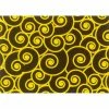 Feuilles de transfert chocolat spirales jaunes 34 x 26,5 cm (x10) -Pavoni Shop feuilles de transfert chocolat spirales jaunes 34 x 265 cm x10