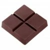 Moule Chocolat 4 Carrés (x18) Chocolate World -Pavoni Shop moule chocolat 4 carres x18 chocolate world
