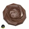Moule Chocolat Caraque Rose 4,5 cm (x10) Chocolat Form -Pavoni Shop moule chocolat caraque rose 45 cm x10 chocolat form