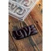 Moule Tablette Chocolat Lovely 15 x 7,6 cm x H 1 cm (x3) Pavoni -Pavoni Shop moule tablette choco lovely pavoni