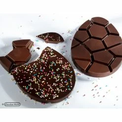 Moule Tablette Chocolat Œuf de Pâques 14 x 9,2 cm (x2) Chocolate World -Pavoni Shop moule tablette chocolat oeuf de paques 14 x 92 cm x2 chocolate world 2